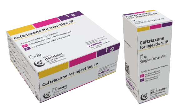 Ceftriaxone for Injection